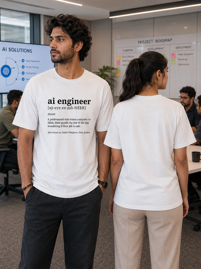 The AI Engineer Tee Unisex Classic Crew T-Shirt