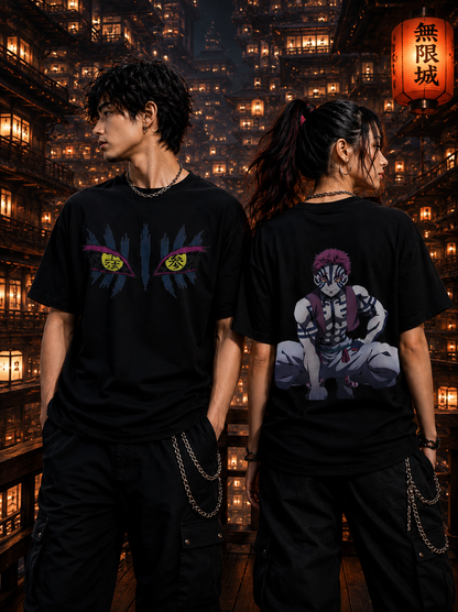 Akaza T-Shirt - Demon Slayer Upper Moon 3 Anime Graphic Tee