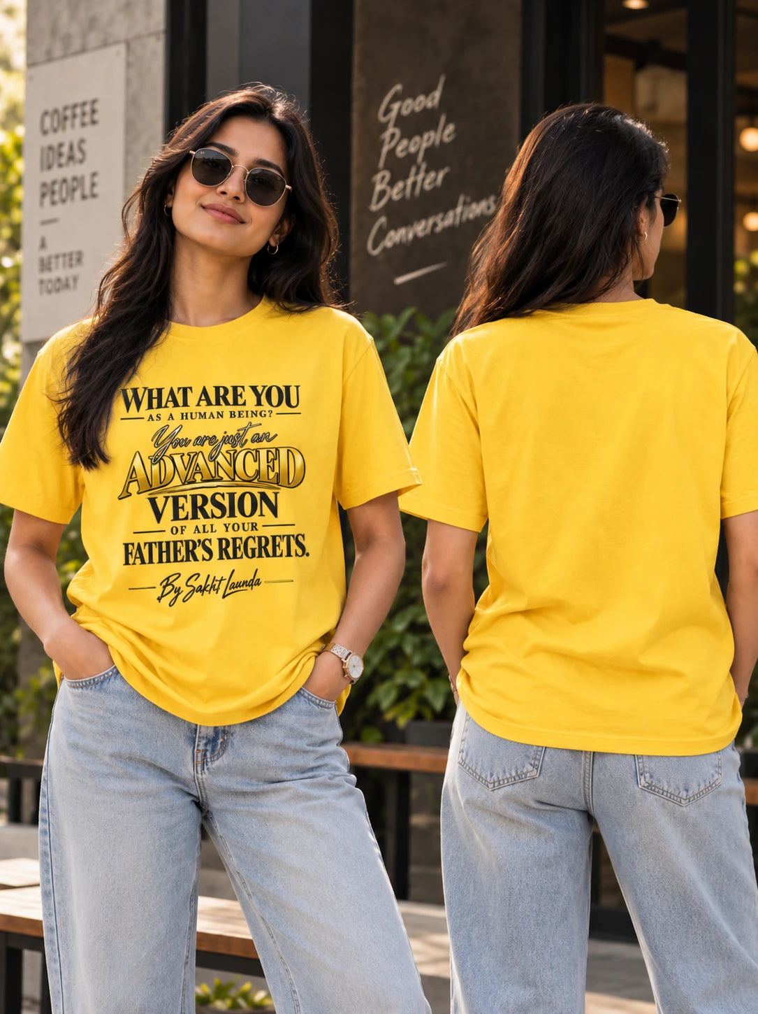 Papa Yaar T-Shirt | Sakht Launda T-Shirt