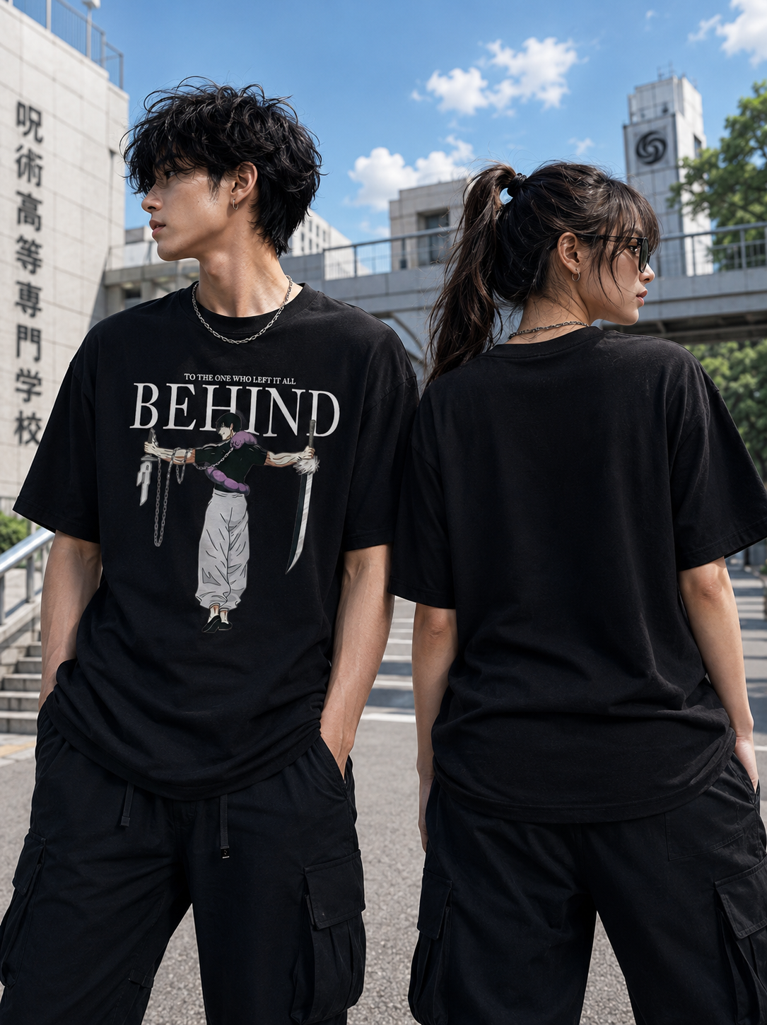 Toji Fushiguro Jujutsu Kaisen Graphic Tee - 100% Cotton